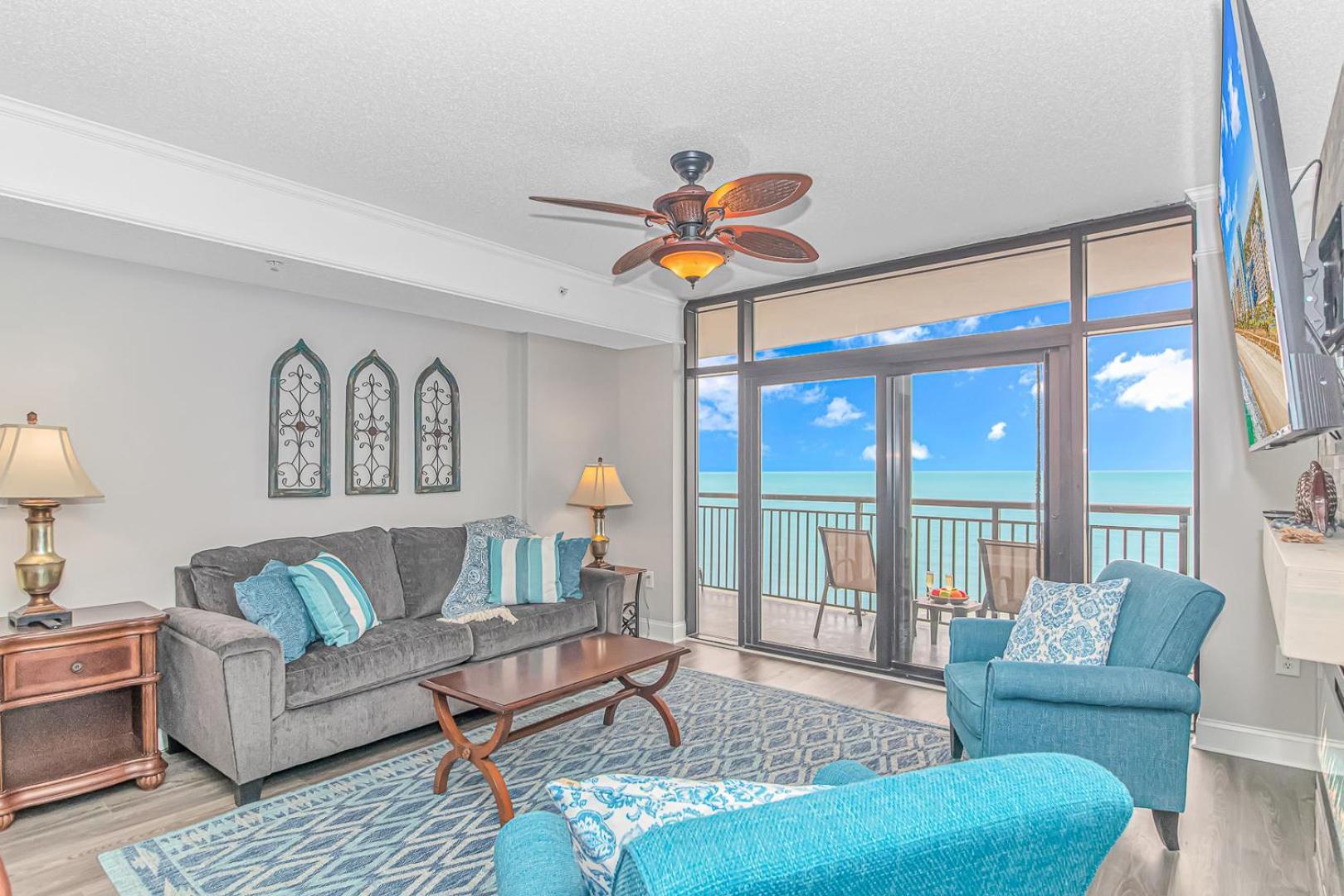 Stunning Double Balcony- Oceanfront 2 Bedroom, 2 Bath- Anderson Ocean Club 905 Myrtle Beach Exterior foto