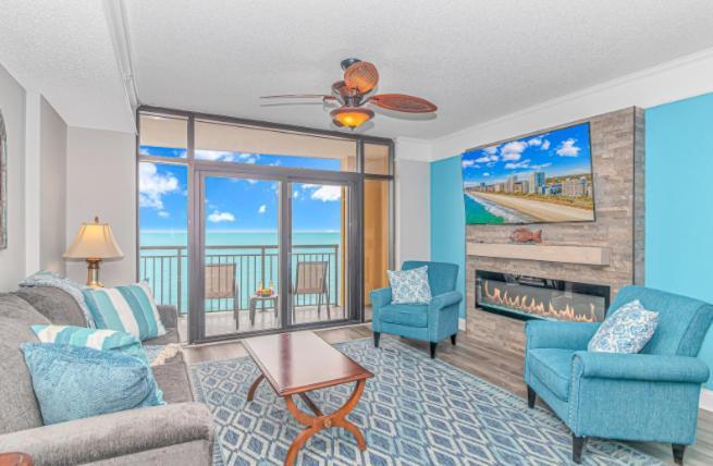 Stunning Double Balcony- Oceanfront 2 Bedroom, 2 Bath- Anderson Ocean Club 905 Myrtle Beach Exterior foto
