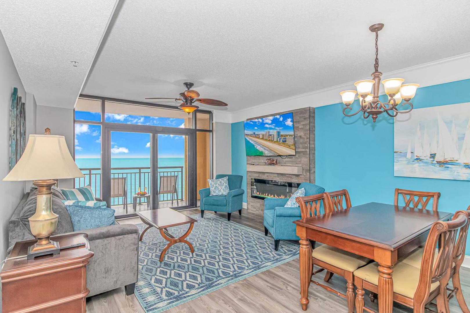Stunning Double Balcony- Oceanfront 2 Bedroom, 2 Bath- Anderson Ocean Club 905 Myrtle Beach Exterior foto