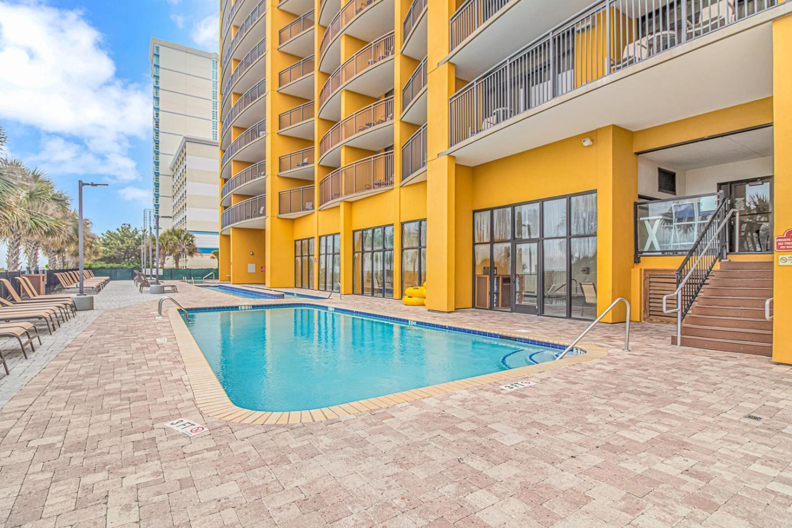 Stunning Double Balcony- Oceanfront 2 Bedroom, 2 Bath- Anderson Ocean Club 905 Myrtle Beach Exterior foto