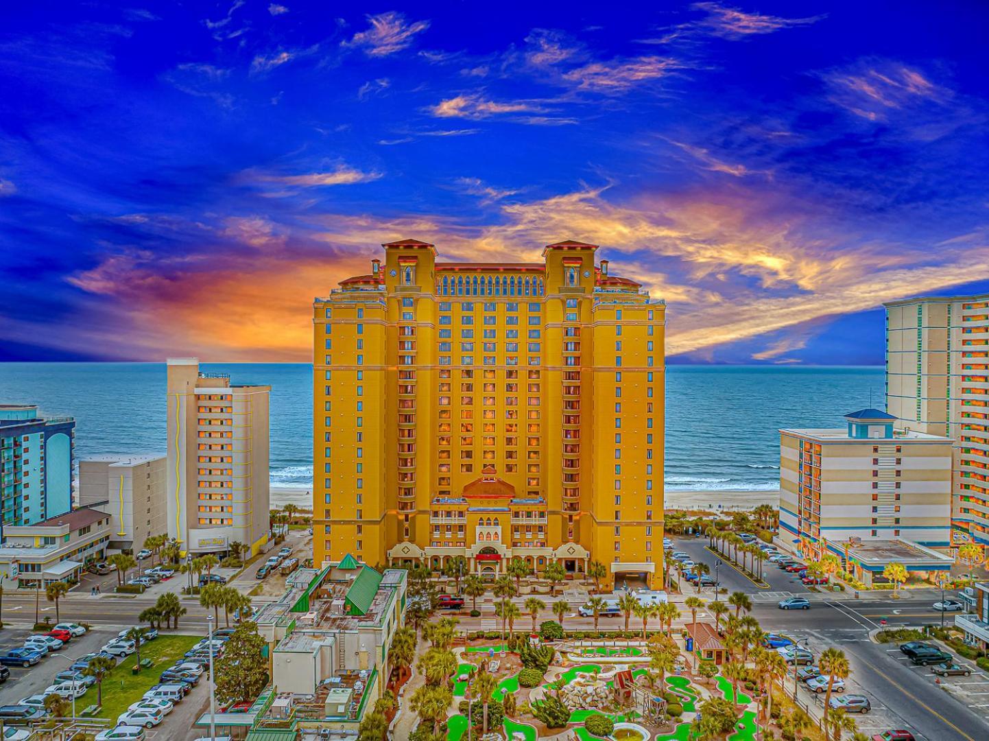 Stunning Double Balcony- Oceanfront 2 Bedroom, 2 Bath- Anderson Ocean Club 905 Myrtle Beach Exterior foto