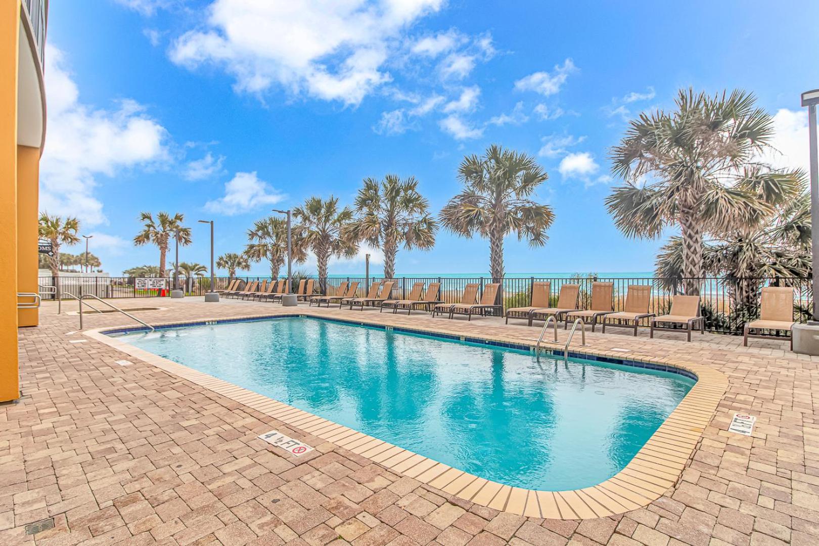 Stunning Double Balcony- Oceanfront 2 Bedroom, 2 Bath- Anderson Ocean Club 905 Myrtle Beach Exterior foto