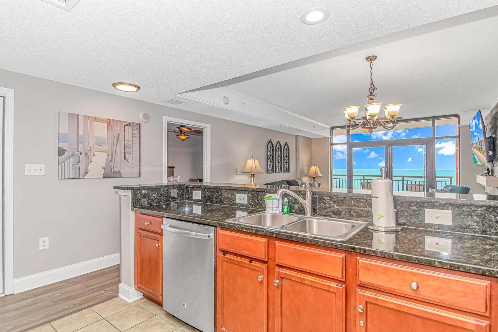 Stunning Double Balcony- Oceanfront 2 Bedroom, 2 Bath- Anderson Ocean Club 905 Myrtle Beach Exterior foto